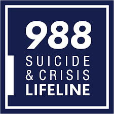 988 suicide prevention logo
