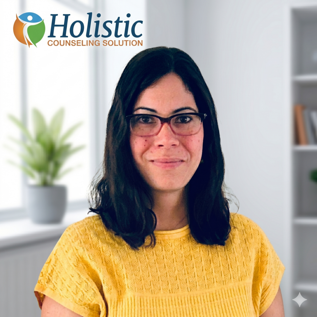 Elizabeth Almoguera MA LCSW offers personalized therapy at Holistic Counseling Solution helping clients manage stress and grow